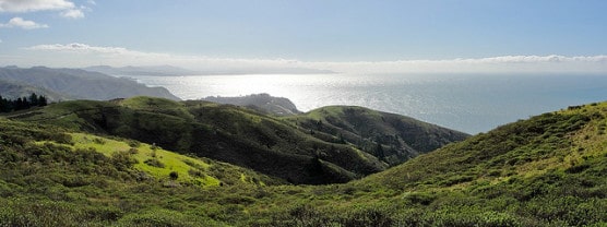 View from the Coast View Trail in Mount Tamalpais State Park. (Photo by Miguel Vieira/flickr)