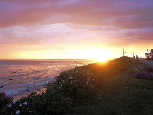 The view from Shore Road near the Point Judith Lighthouse. (Photo by robposse/flickr)