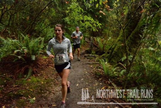 On the trails at the 2013 St. Edward Harvest Half. (Courtesy Northwest Trail Runs)