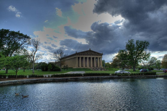 The Parthenon in Nashville's Centennial Park. (Photo by Corey Butler/flickr)