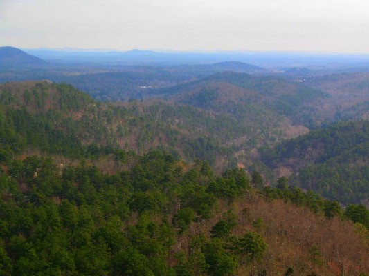 View of the Ouachita Mountains from Hot Springs National Park, Arkansas. (Photo by Ken Lund/flickr)