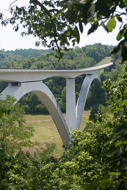 The Natchez Trace Parkway near Franklin, Tennessee. (Photo by Annette Keeler/flickr)