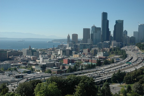 Downtown Seattle, Washington. (Photo by Wonderlane/flickr)