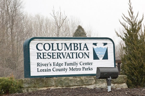 The entrance to Columbia Reservation, a park near the race course. (Photo by Andrew Bardwell/flickr)