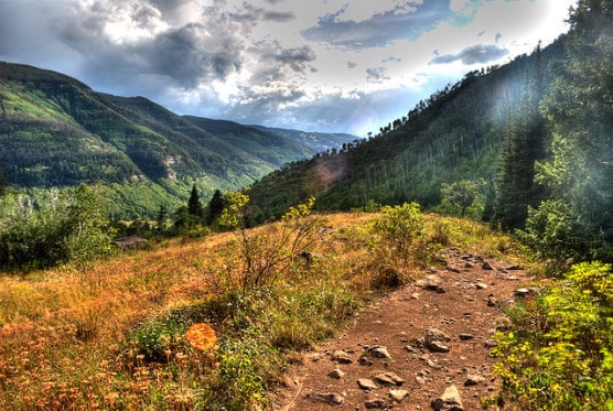 The Eagles Nest Wilderness Area in Vail, Colorado. (Photo by Hawthorne Ave/flickr)