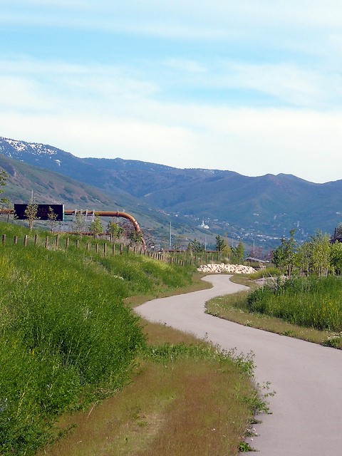 The Legacy Parkway Trail near Farmington, Utah, during the day. (Photo by Garrett/flickr)