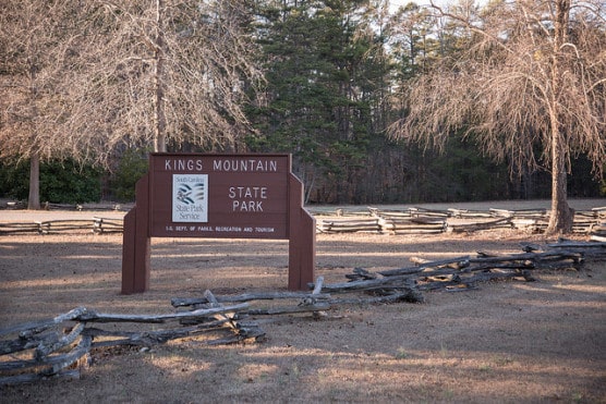 The entrance to Kings Mountain State Park, South Carolina. (Photo by Mark Clifton/flickr)