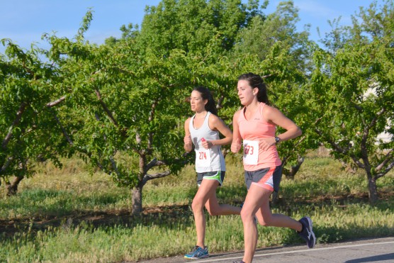 Runners enjoying the race at the Grand Valley Half Marathon