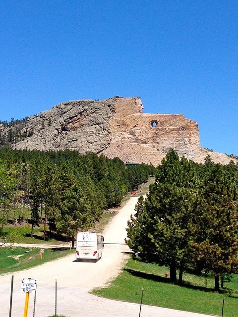 Crazy Horse Marathon trail