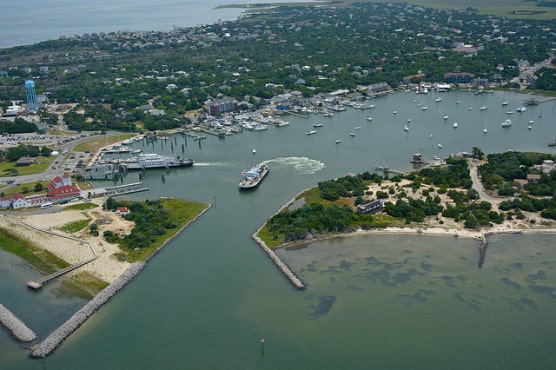 Silver Lake Harbor on Ocracoke Island, N.C. (Photo by John Buie/flickr)