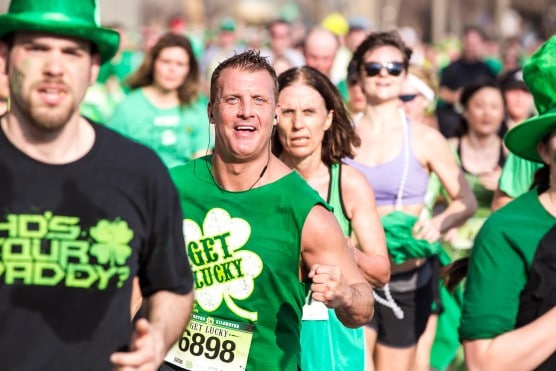 Runners at the Chicago Get Lucky Half Marathon. (Photo courtesy Chicago Get Lucky)