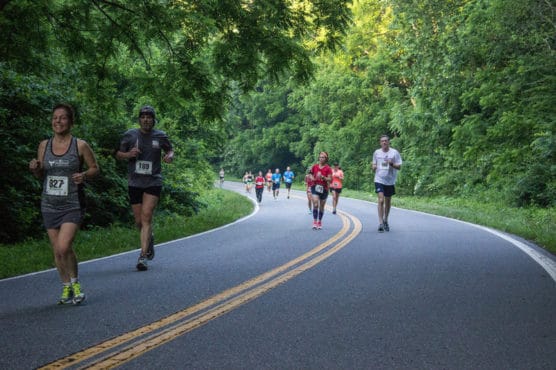 Downhill @ Dawn Half Marathon in Ridgecrest, North Carolina