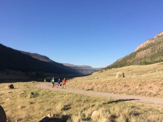 Runoff Runoff Half Marathon in Creede, Colorado