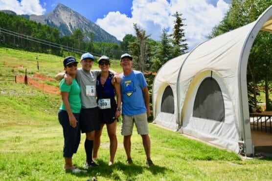 The Living Journeys Half Marathon in Crested Butte, Colorado.