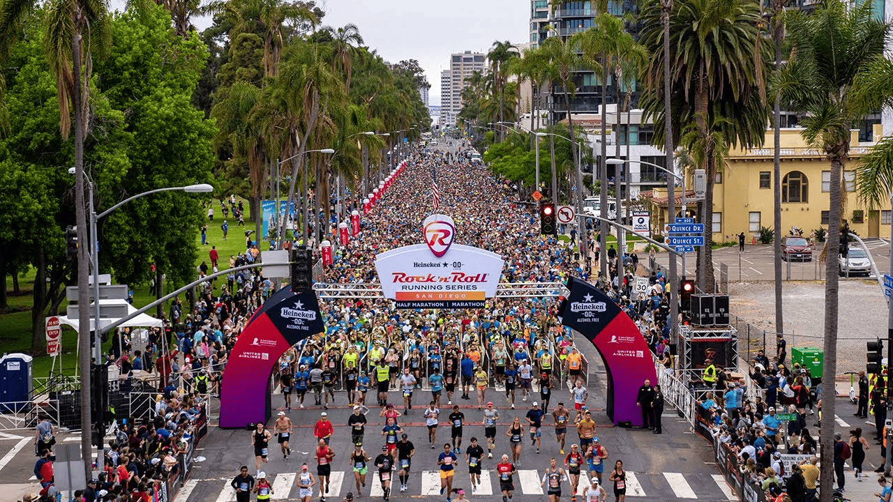 San Diego Half Marathon Rock n Roll