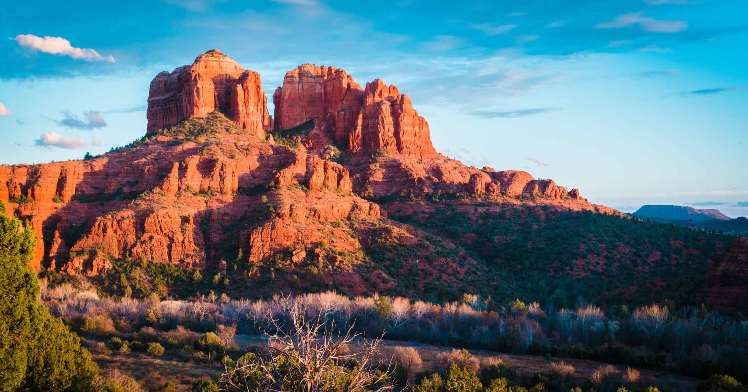 The landscape of the Sedona Half Marathon.