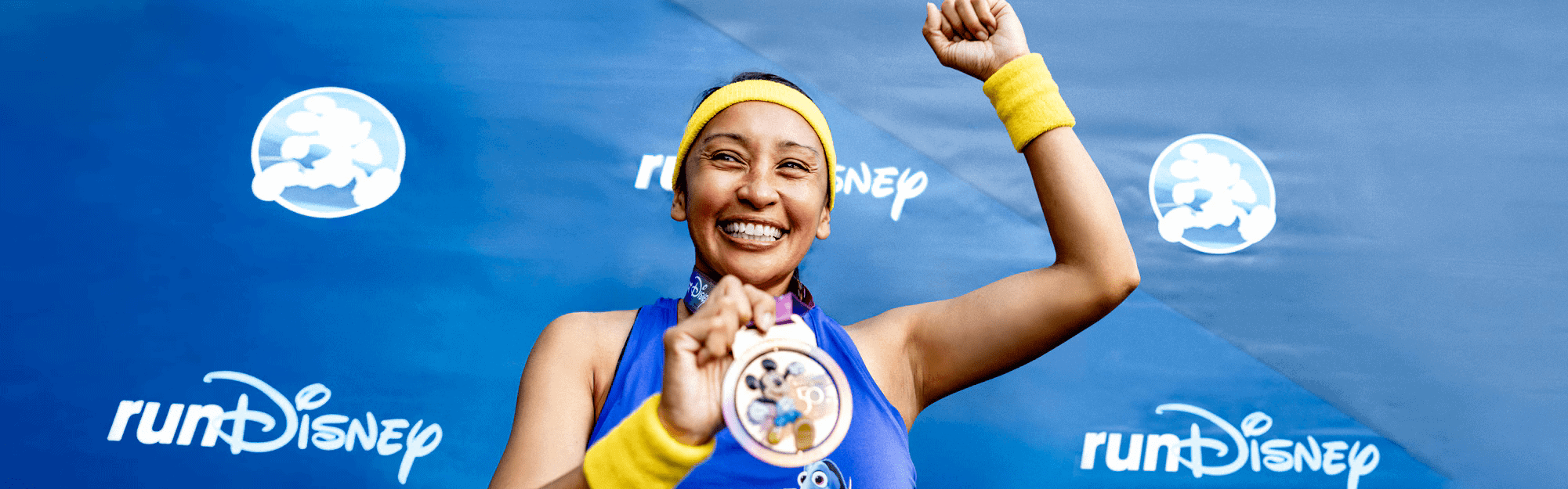 Disney Half Marathon Weekend finisher photo