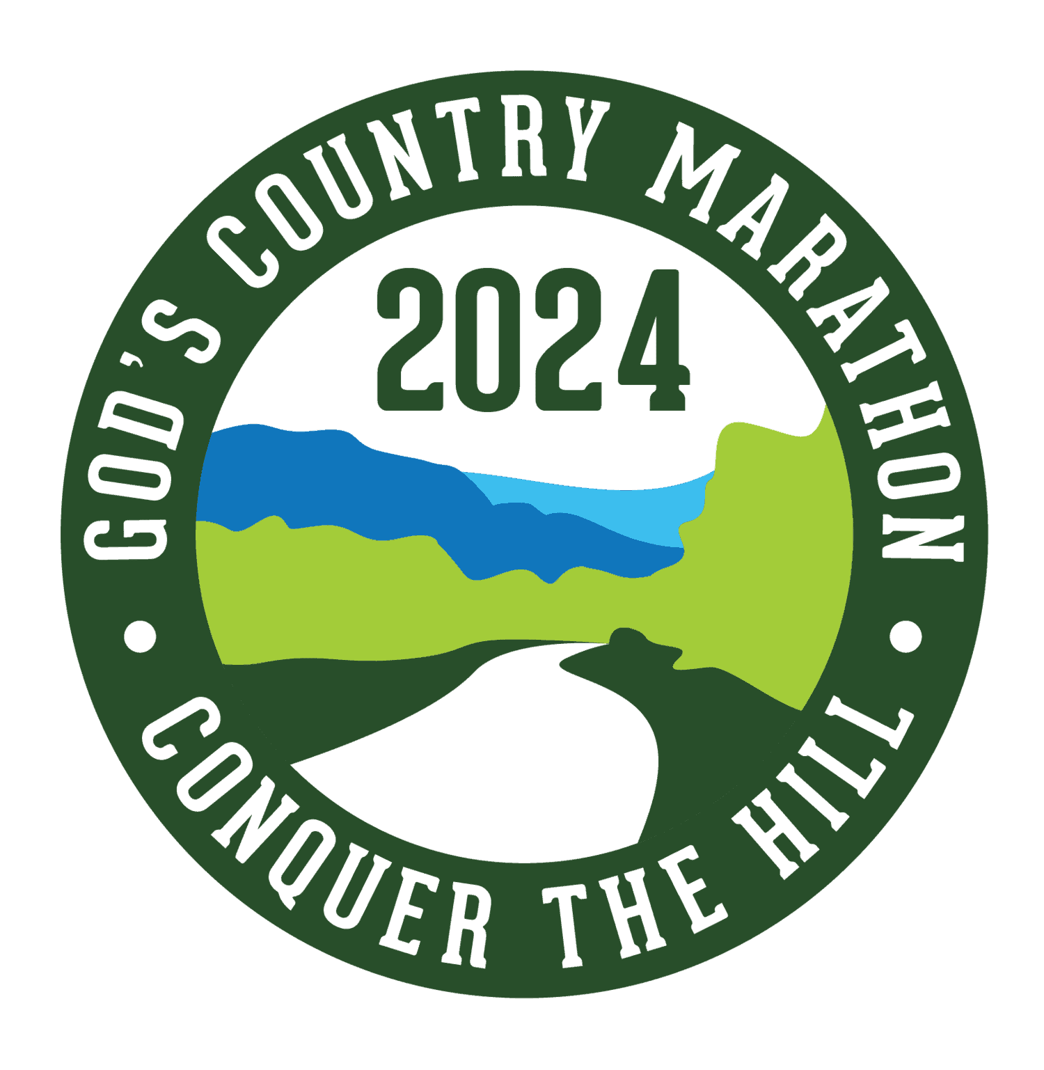 God's Country Half Marathon logo