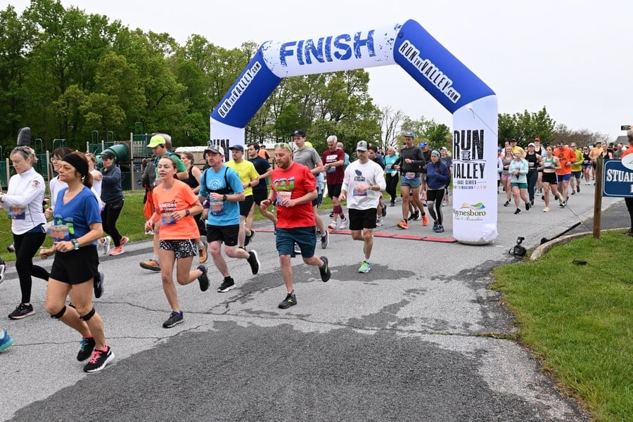 Park to Park Half Marathon in Stuarts Draft, VA experience and scenery