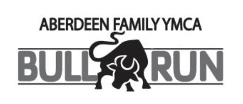 Aberdeen YMCA Bull Run Half Marathon race logo
