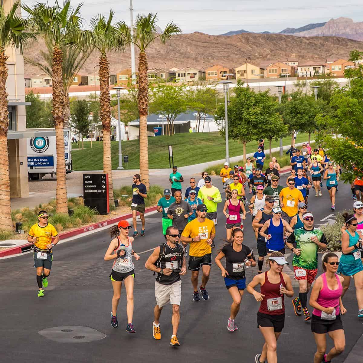 Summerlin Half Marathon, 5K and 10K in Las Vegas, Nevada scenery and experience