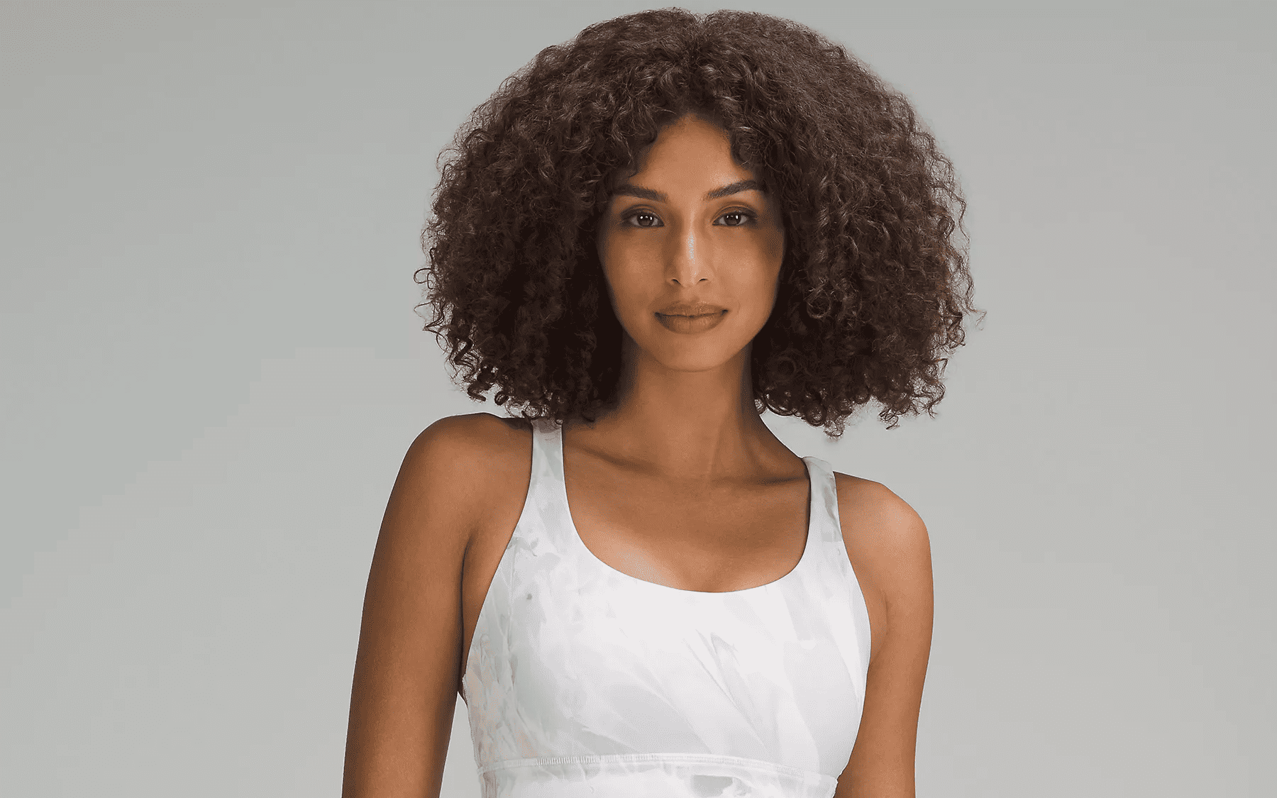 Marathon gear for women includes a supportive sports bra like this one from lululemon.