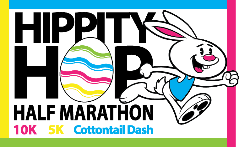 Hippity Hop Half Marathon, 10k, & 5k course in Peoria, AZ