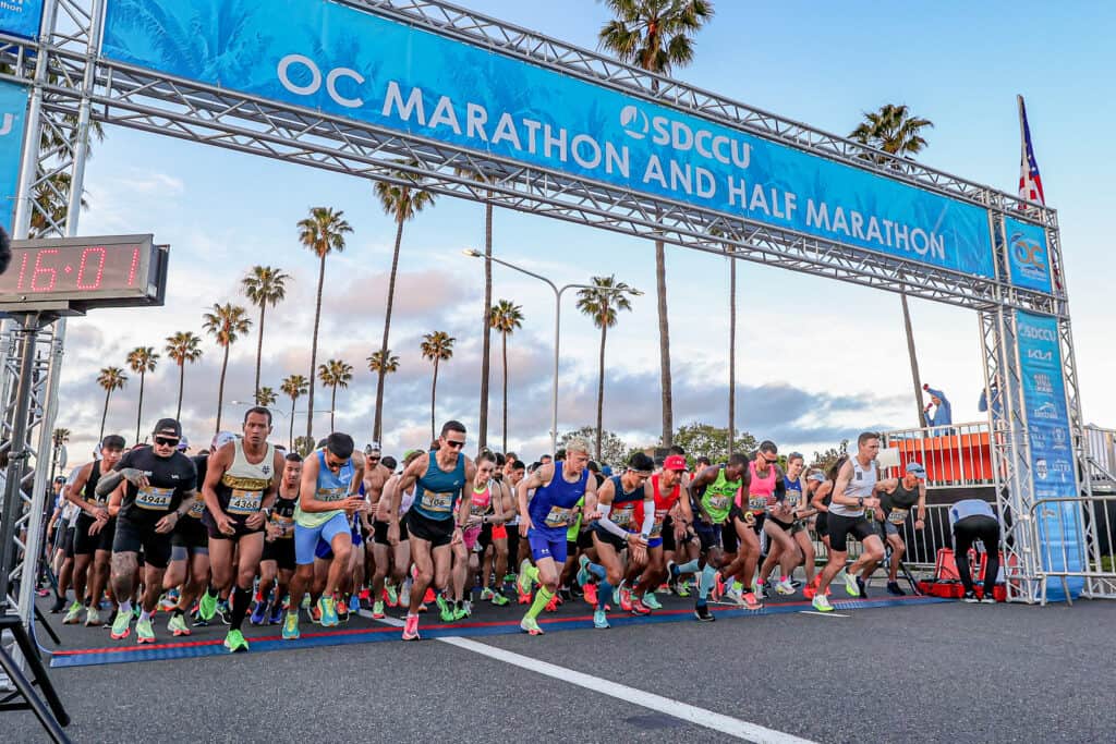 The OC Marathon one of the best spring marathons in California and in the country.