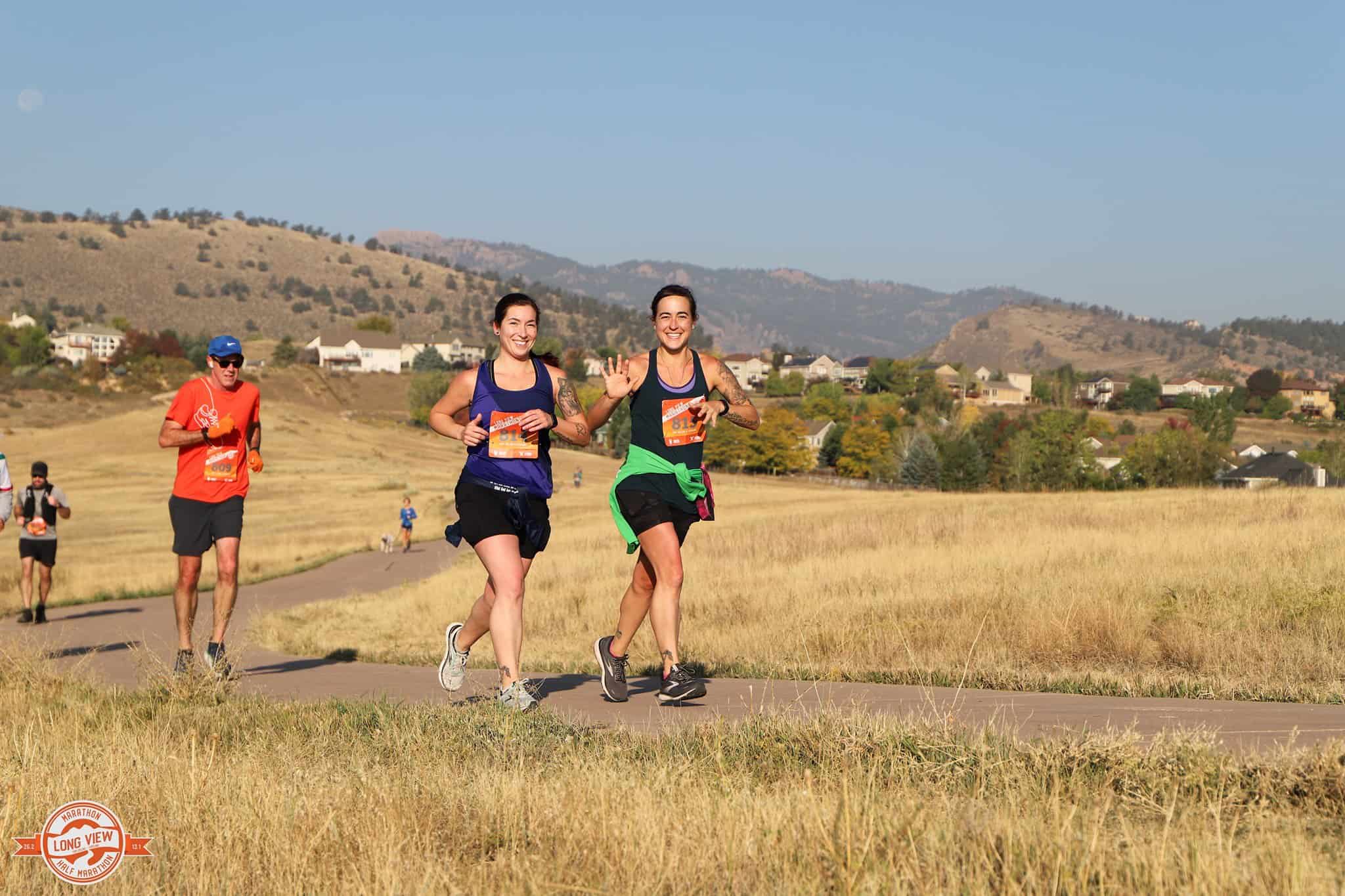 Long View Marathon & Half Marathon course in Fort Collins, CO