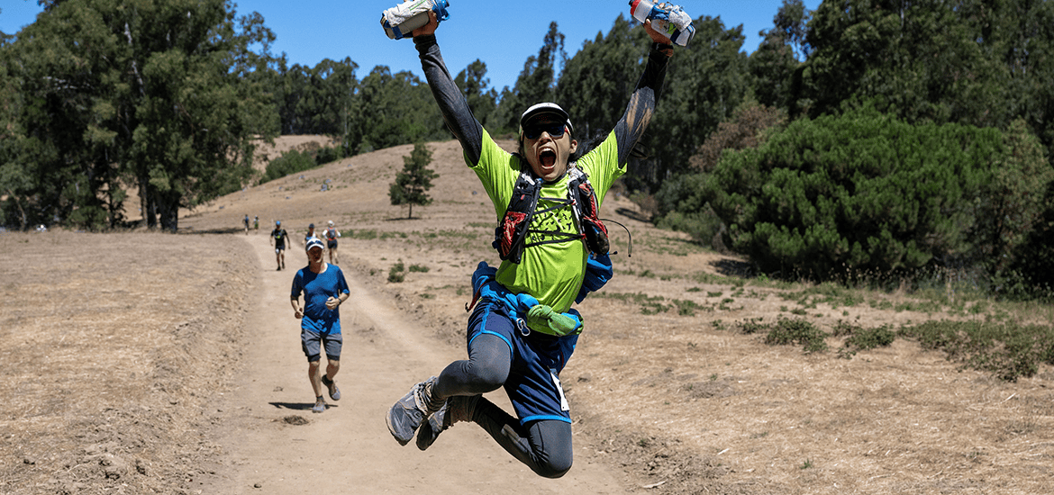 Skyline 50k & Half Marathon course in Castro Valley, California