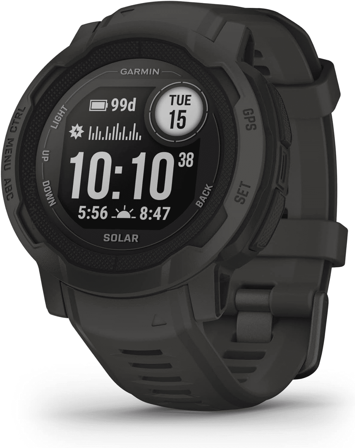 The best trail running gear watch the Garmin Instinct