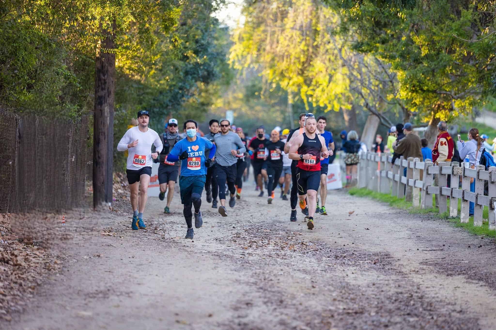 Griffith Park Trail Run Half Marathon & 11k course in Los Angeles, CA