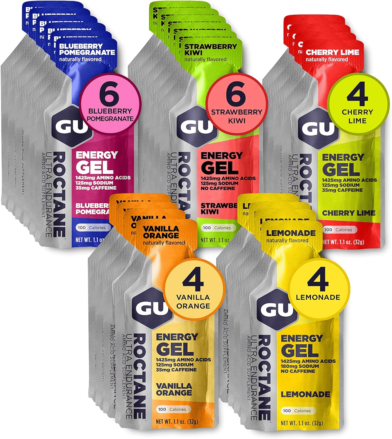 GU Roctane Energy Running Gels