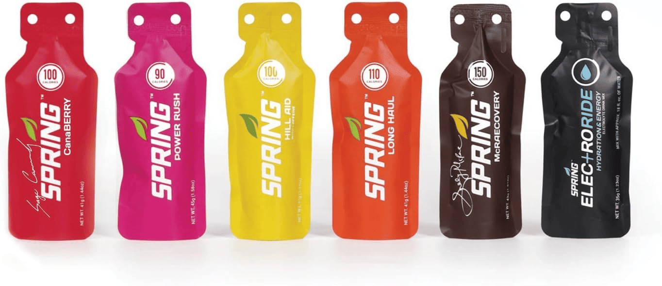 Spring Energy Running Gels
