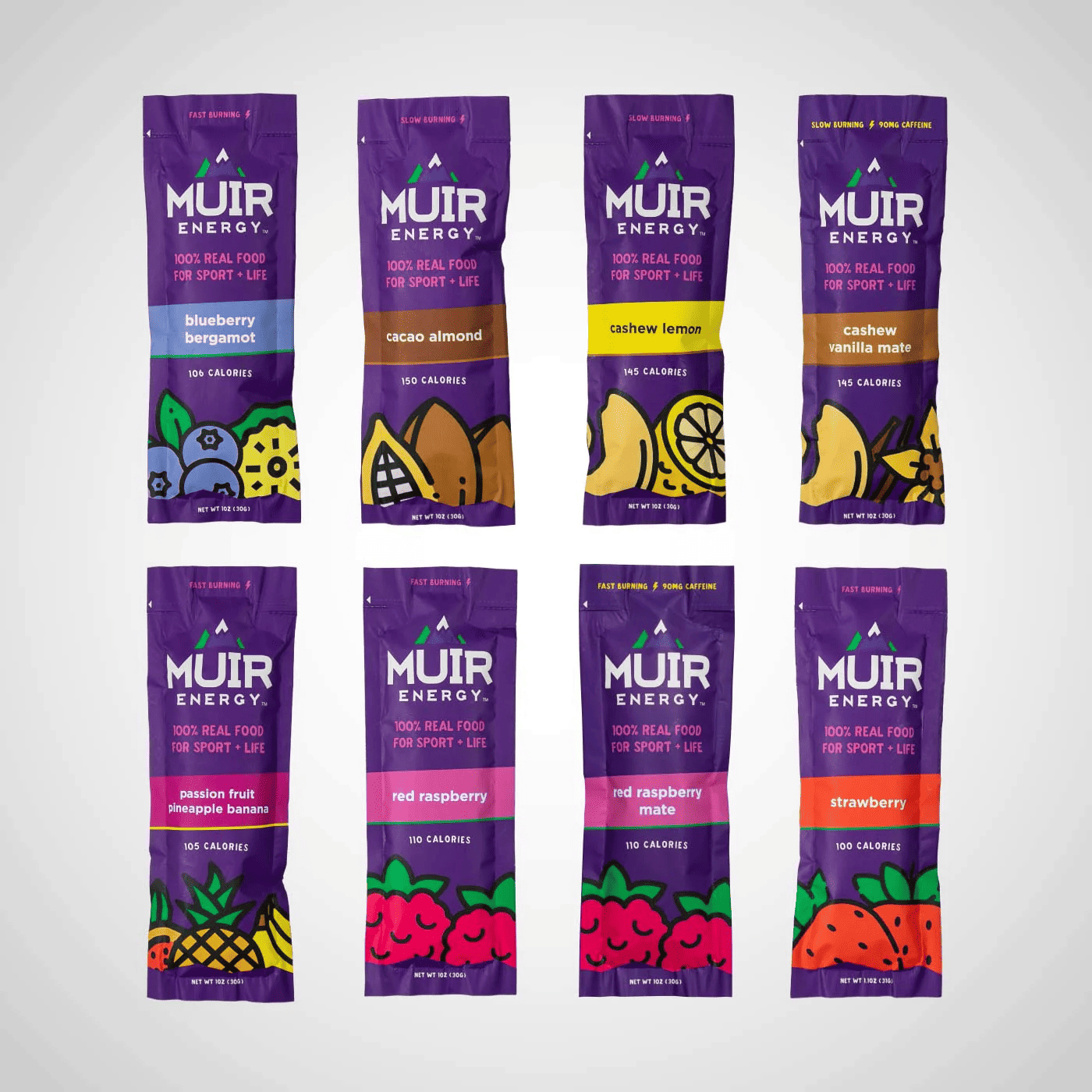 Muir Energy Gel Variety Pack