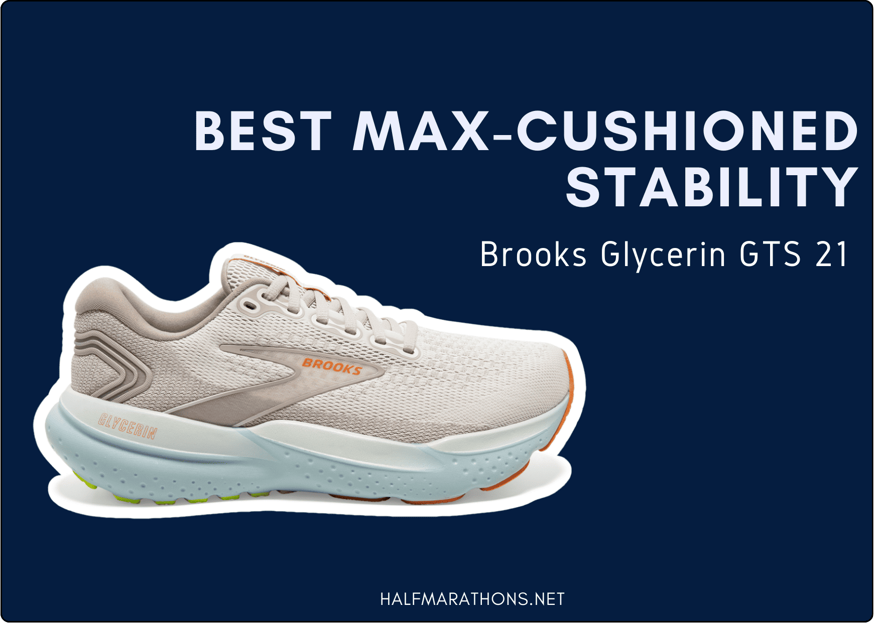 Best Max-Cushioned Stability Running Shoes Brooks Glycerine GTS 21