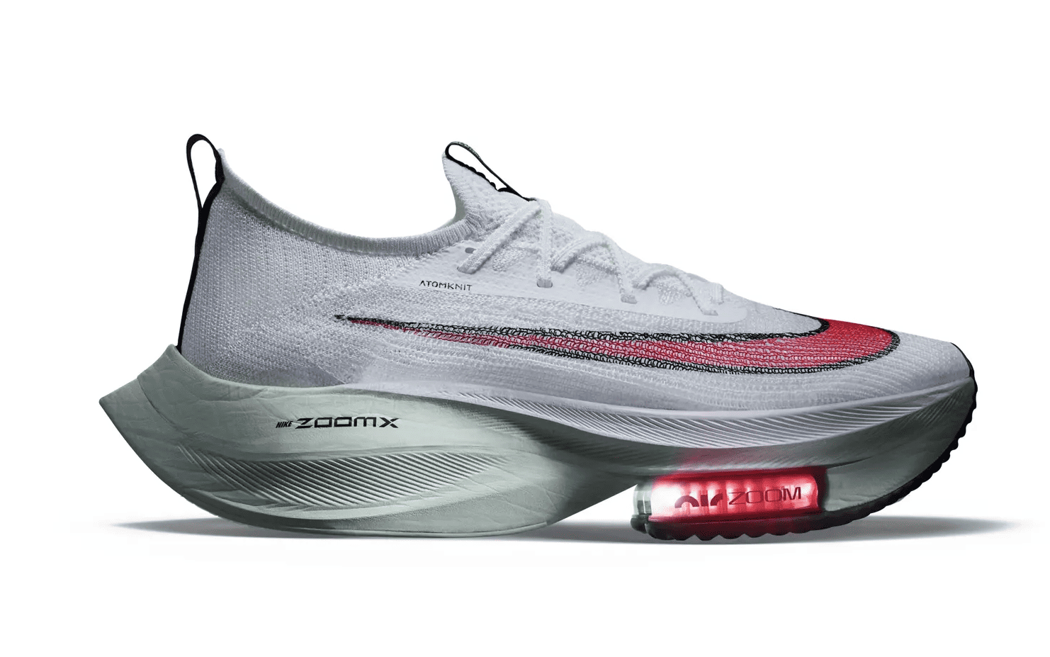 The Nike Air Zoom Alphafly Next% 1 the best running shoe of all time voted by the subreddit RunningShoesGeek.