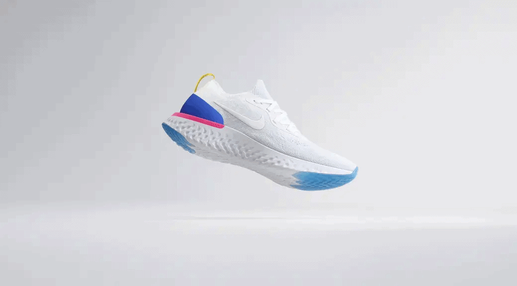 The Nike Epic React Flyknit the best running shoe of all time voted by the subreddit RunningShoesGeek.