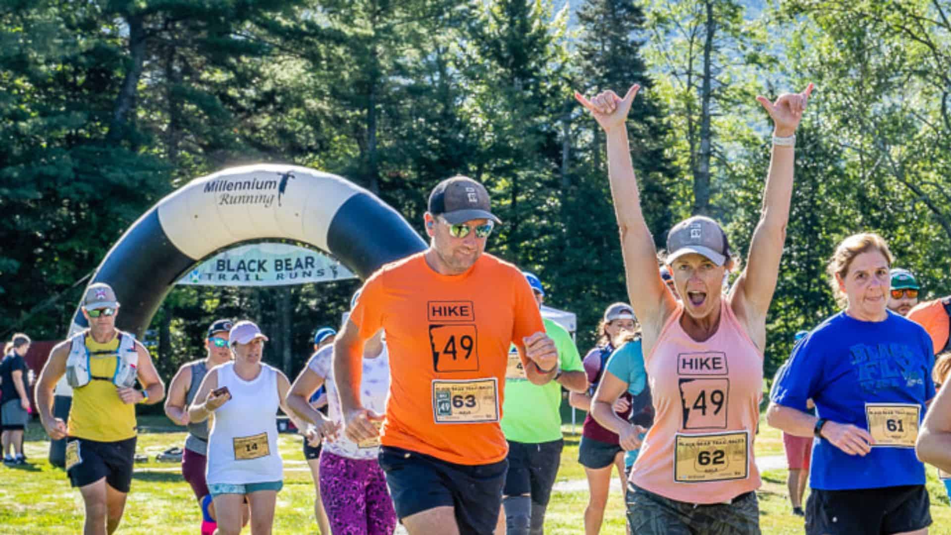 Black Bear Trail Runs Half Marathon in Waterville Valley, NH