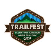 Trailfest Half Marathon 10k & 5k Logo