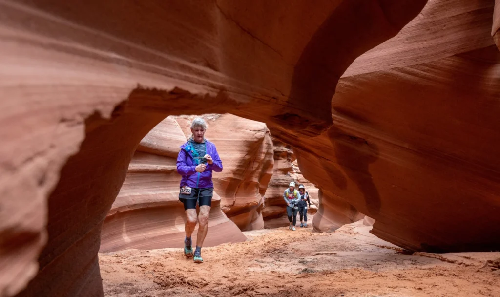 runners at the Antelope Canyon Half Marathon