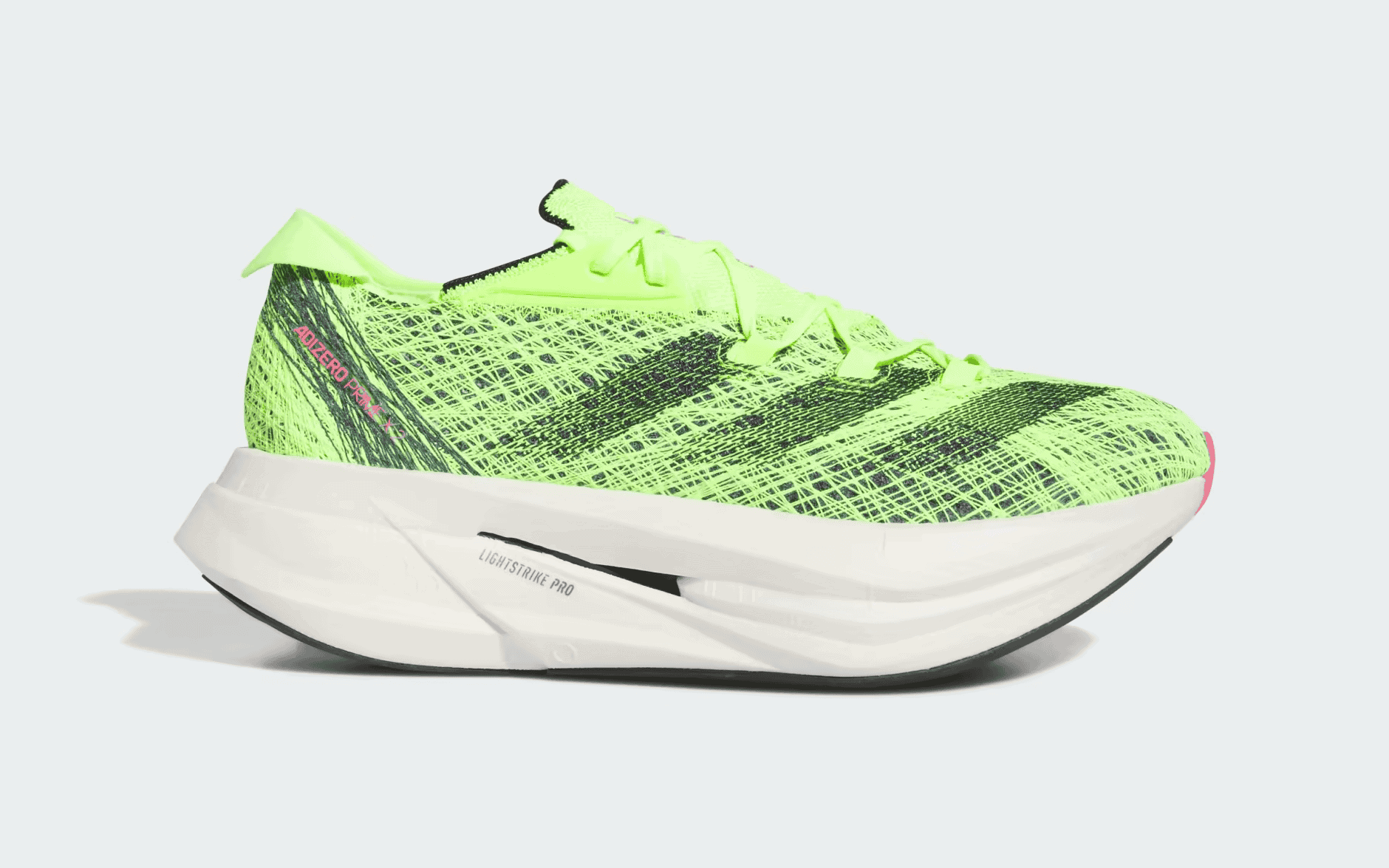 The Adizero Prime X 2.0 is the best high-cushion adidas racing shoe.