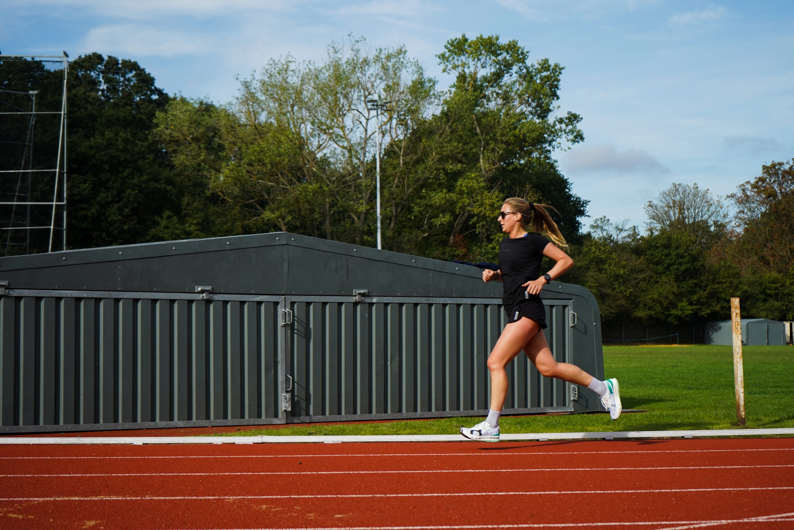 The On Cloudboom Echo 3 performed great for track workouts and for a full half marathon race.