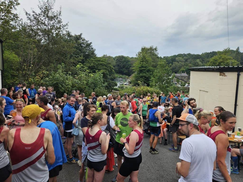 Bollington Brewing 3 Peaks Fell Race in Bollington, UK
