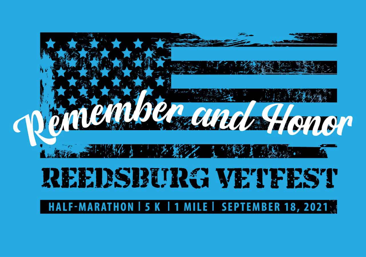 Reedsburg VetFest Half Marathon & 5k logo