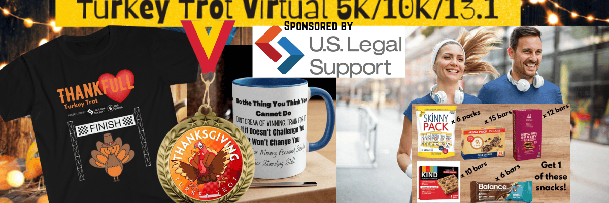 Run Off the Turkey Trot 5k 10k & 13.1 Houston