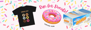 Run for Donuts Race 5k 10k & 13.1 Las Vegas logo