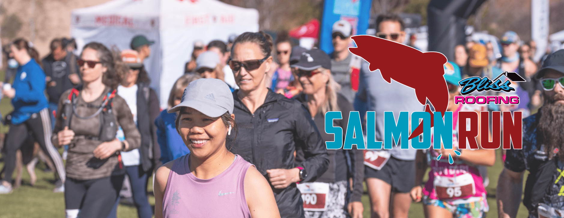 Salmon run experience and scenery