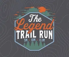 The Legend Half Marathon 10M & 5M Logo