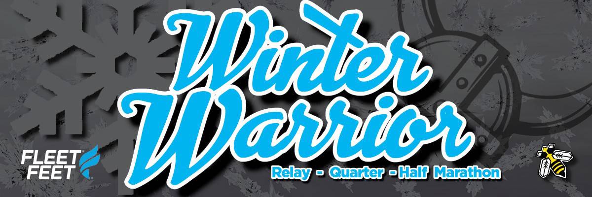 Winter Warrior Half Marathon banner